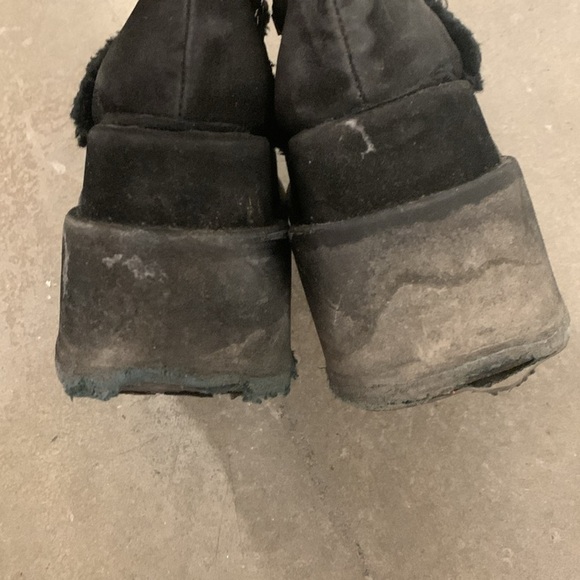 Demonia bear 202 Black Platform boots goth - Picture 4 of 9